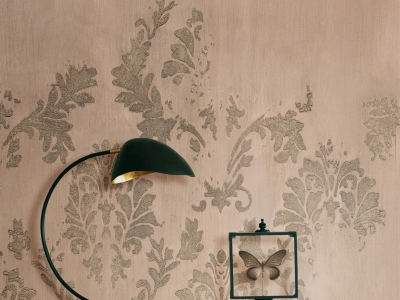 Эффект античных стен с узором