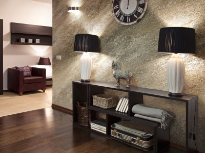 Стены с эффектом натурального камня