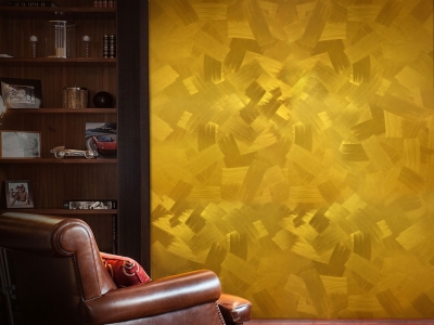 Золотистый перламутровый эффект