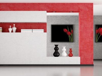 Эффект шелковой ткани Дамаск в современном интерьере